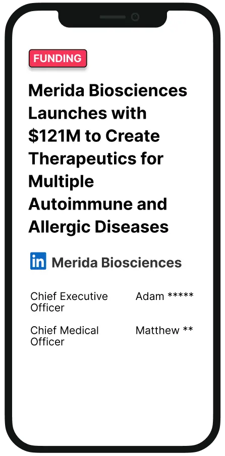 Merida Biosciences Press Release